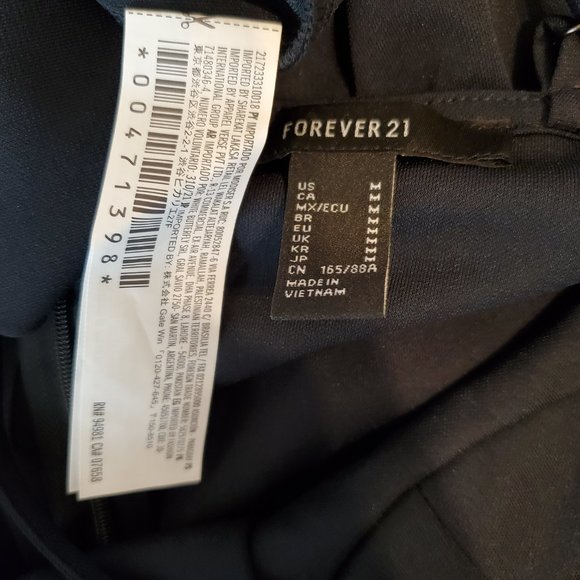 Forever 21 Womens Strapy Thigh Slit Bodycon Dress - Picture 7 of 8